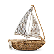 Rustic Rattan Classic Sailing Yacht M