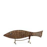 Rustic Rattan Ocean Reef Fish