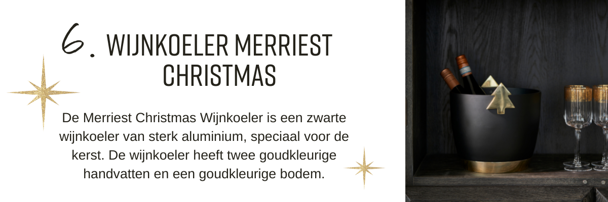 Wijnkoeler Merriest Christmas