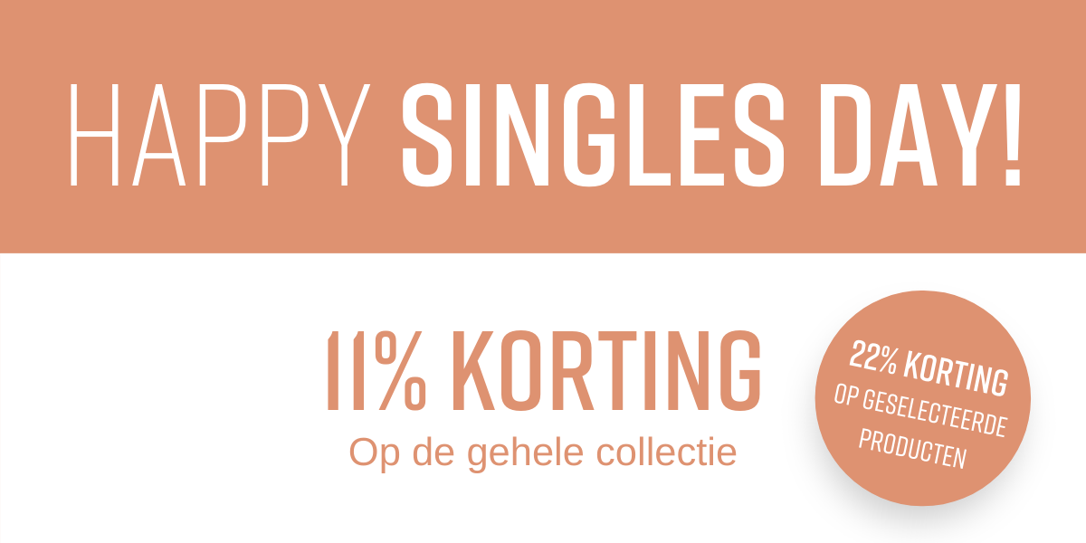 11% korting op de gehele collectie