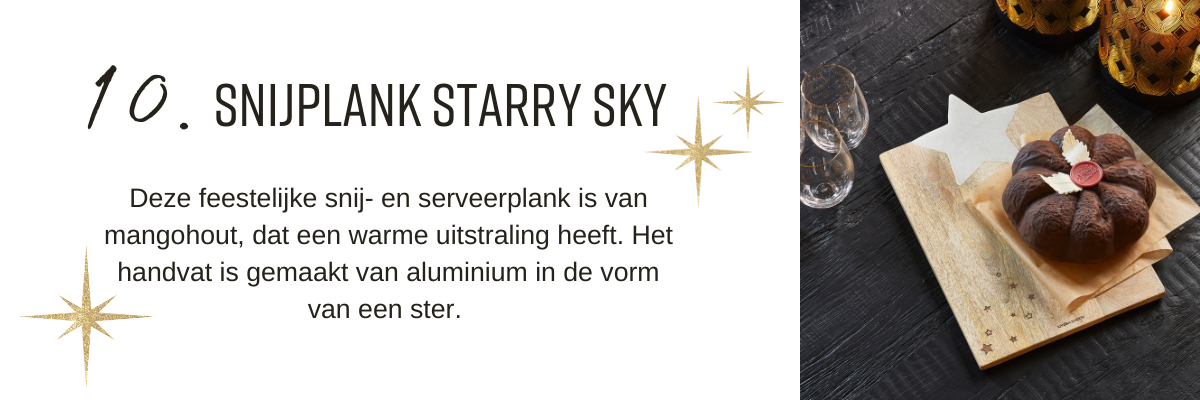 Snijplank Starry Sky