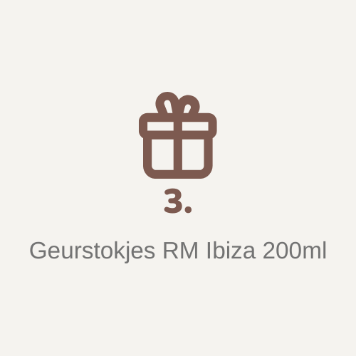 Geurstokjes RM Ibiza 200ml