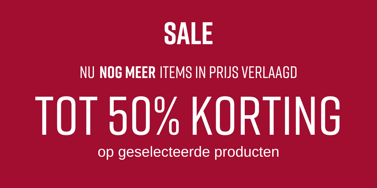 SALE | Nu nog meer items in prijs verlaagd