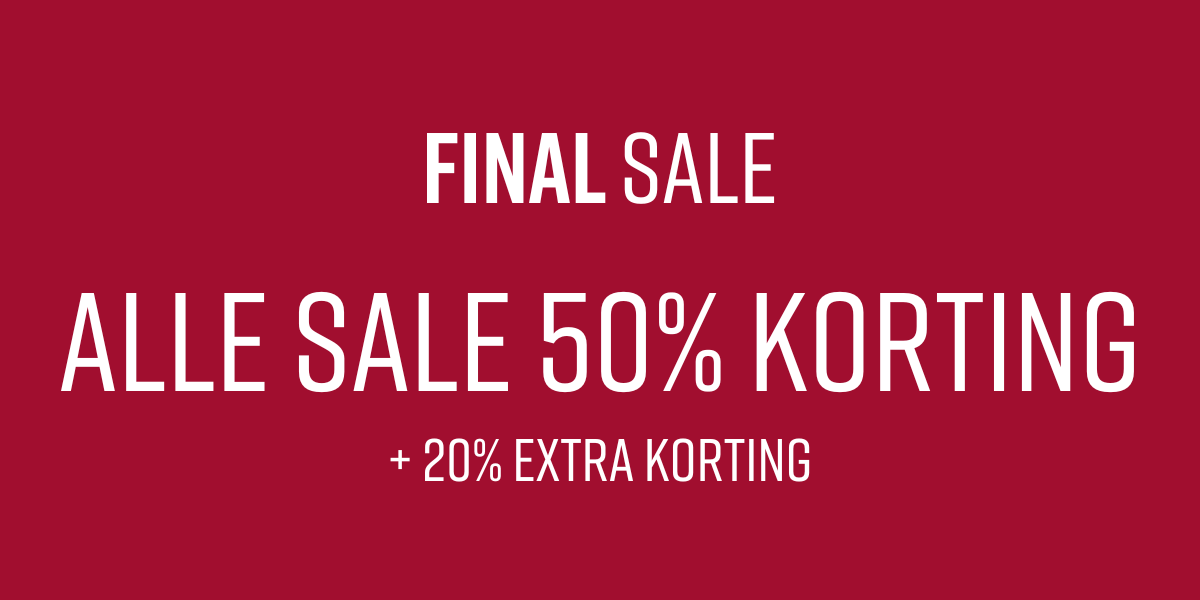 Alles 50% Rabatt + 10% extra Rabatt