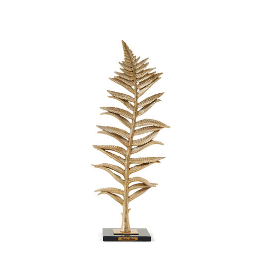 Summer Fern Decoration Leaf Gold