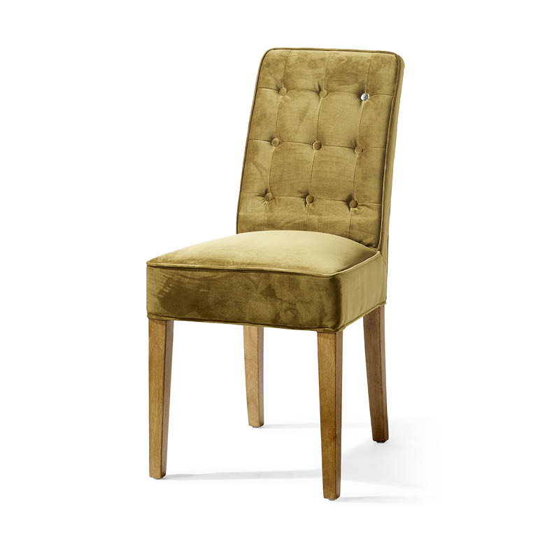 Cape Breton Dining Chair, Velvet, Windsor Green