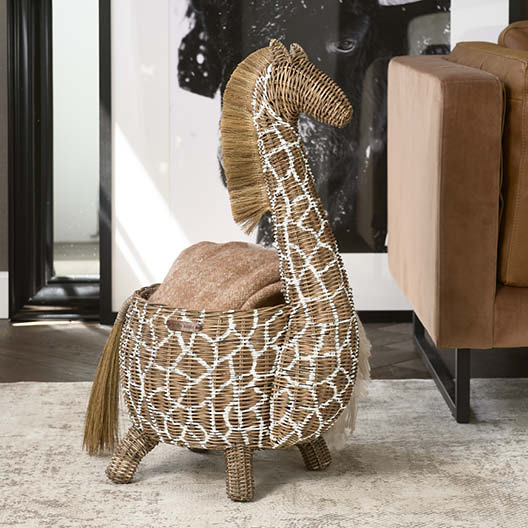 Happy Giraffe Basket