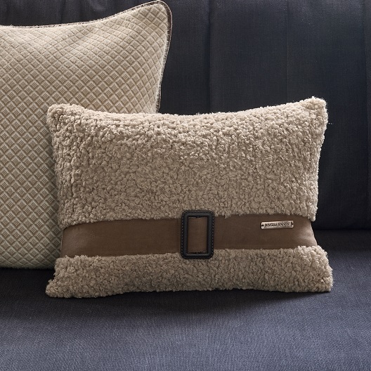 Le Voyage Nomade Belt Pillow beige 40x30