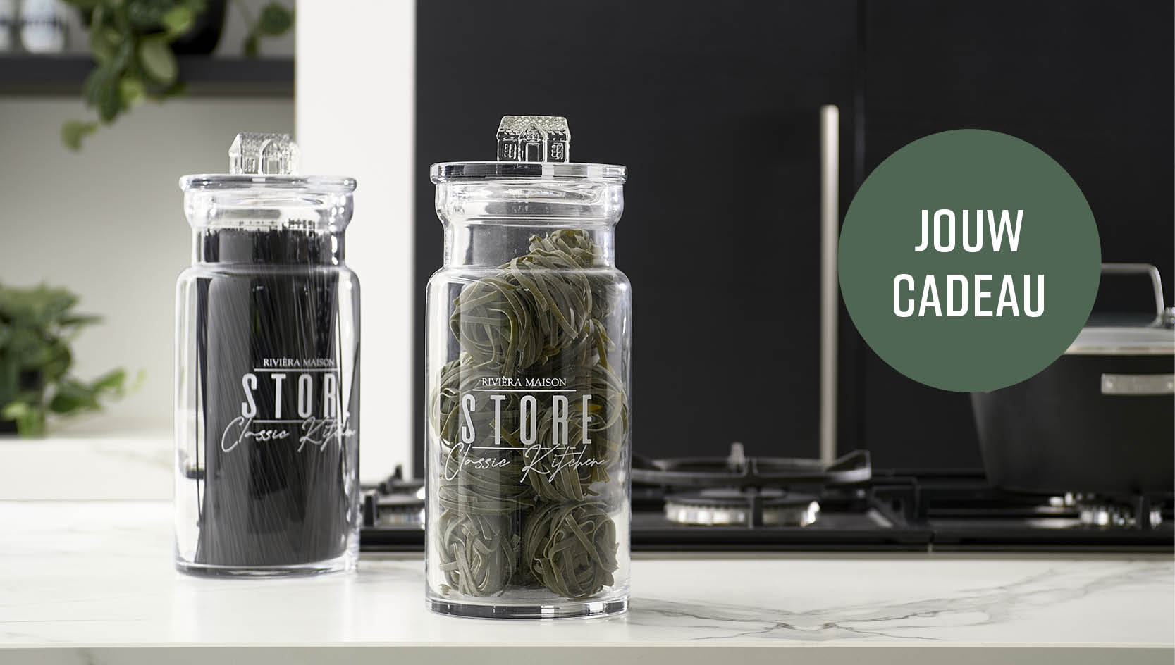 Jouw Cadeau: Classic Kitchen Storage Jar L