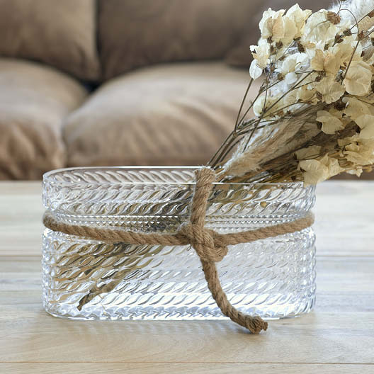 RM Rustic Rope Vase