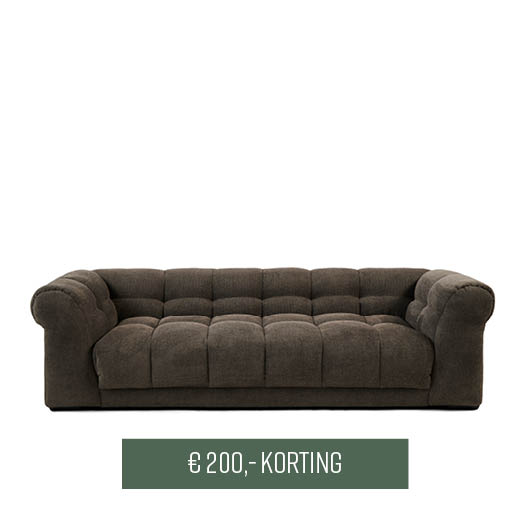 Cobble Hill Sofa 3,5 Seater, Celtic Weave, Mud