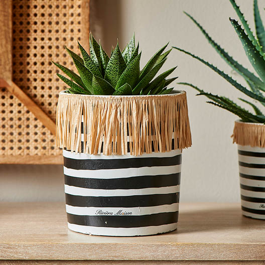 Summer Stripe Pot M