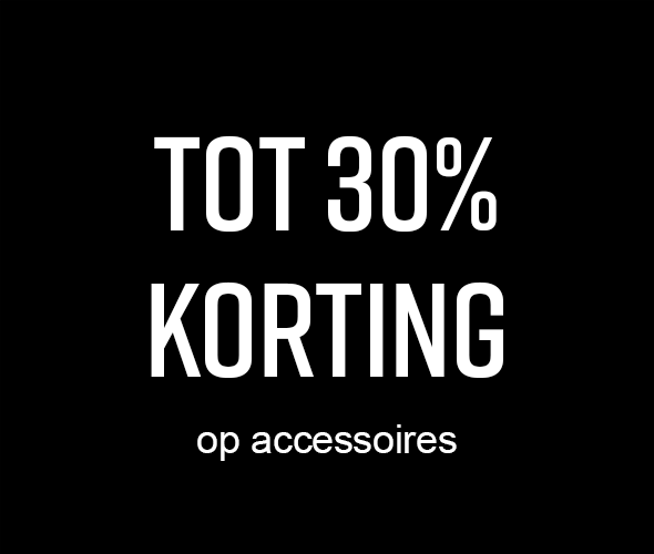 Black Friday - tot 30% korting op accessoires