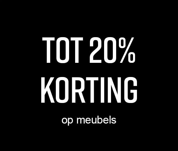 Black Friday - tot 20% korting op meubels