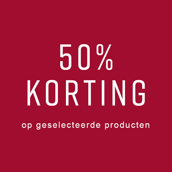 SALE 50% korting op geselecteerde producten