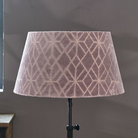 Ballad Mauve Lampshade Mauve 28x38