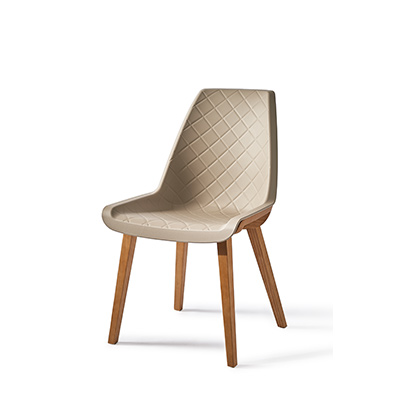 Amsterdam City Dining Chair, Tree Taupe