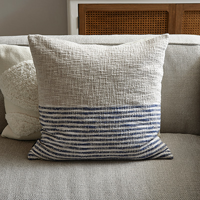 Beach Club Stripe Pillow Cover