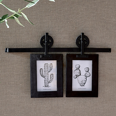 Wheel On Rail Photo Frame 10x15