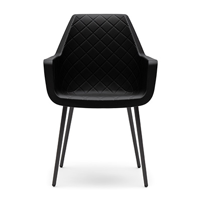 Amsterdam City Dining Armchair Outdoor Black