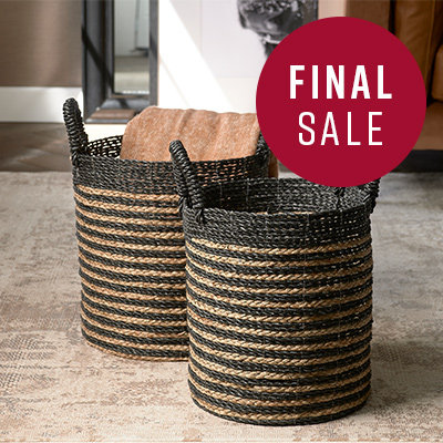 City Loft Basket Set of 2 pieces