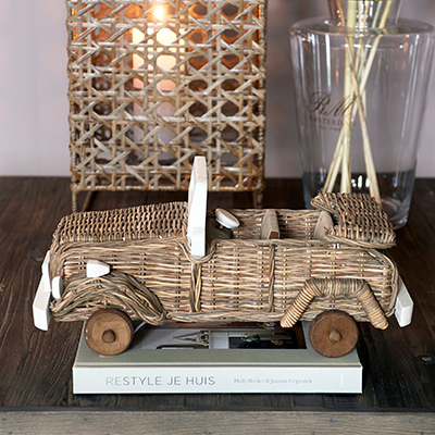 Rustic Rattan Safari Car