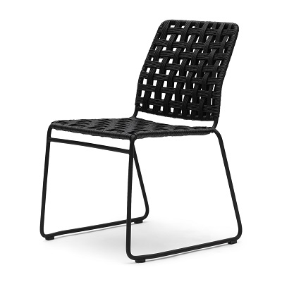 Christopher Outdoor Stackable Chair Lava