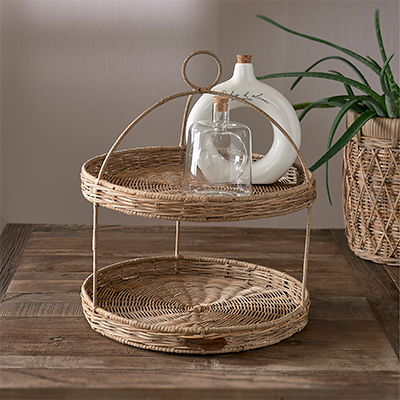 Rustic Rattan RM 48 Etagère