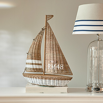 Rustic Rattan RM48 Sailing Boat