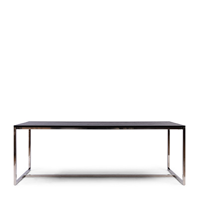 Nomad Dining Table Black 220x90