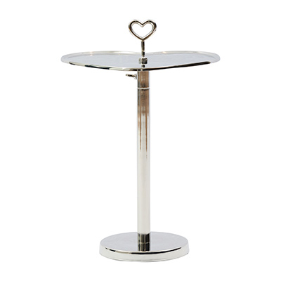 Lovely Heart Adjustable End Table