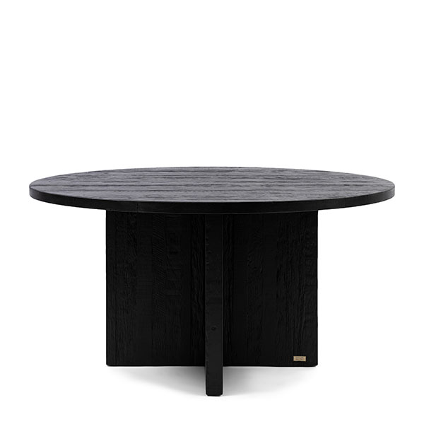 Sherwood Dining Table Dia 150, Black