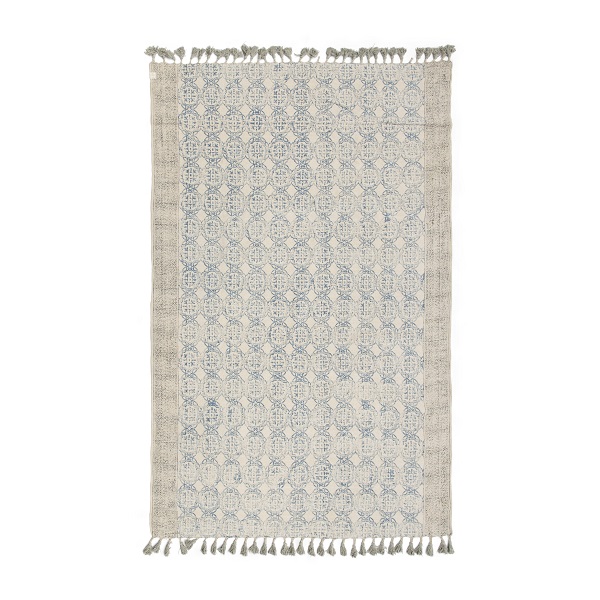 Graphic Print Rug grey 300x200