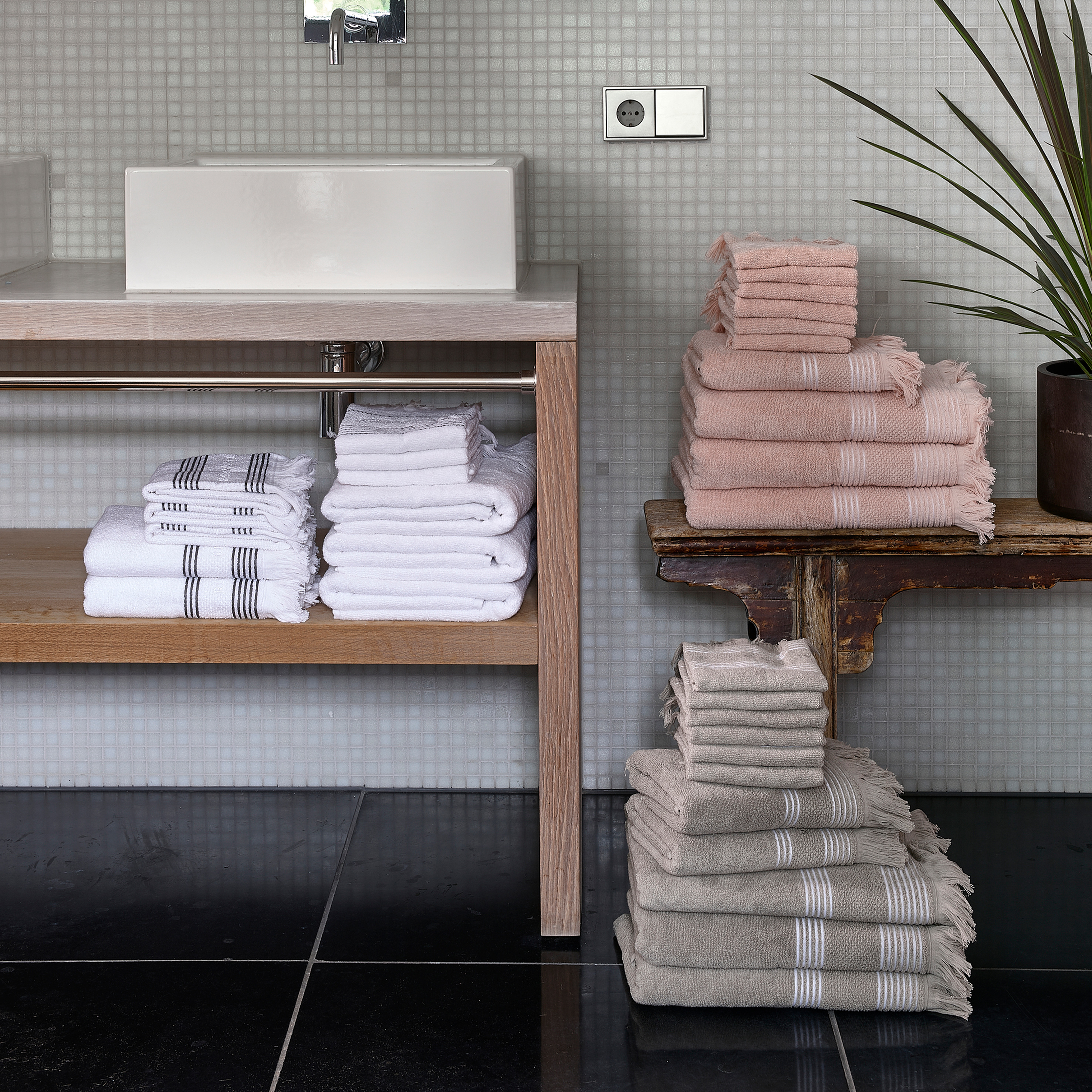 1+1 GRATIS op Serene Bath Towels