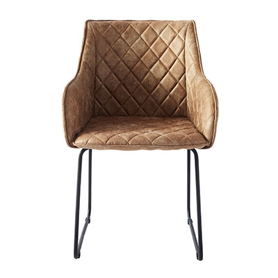 Frisco Drive Dining Armchair, Pellini, Camel