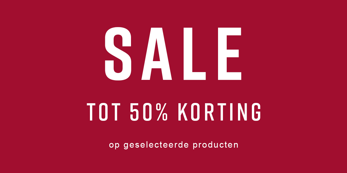 SALE tot 50% korting - shop nu