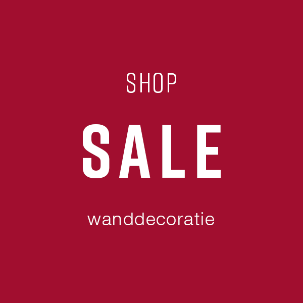 SALE 50% korting op geselecteerde wanddecoratie