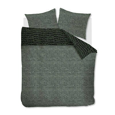 RM Croco Duvet Cover Green 240x200/220