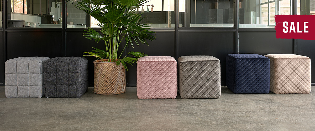 Seine & Thames Footstool nu met 50% korting