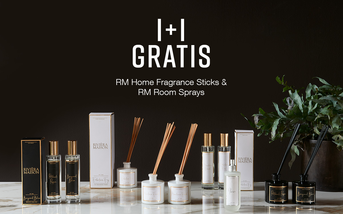 1+1 GRATIS RM Home Fragrance Sticks & RM Room Sprays 