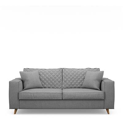 Kendall Sofa 2,5 Seater Cotton Grey