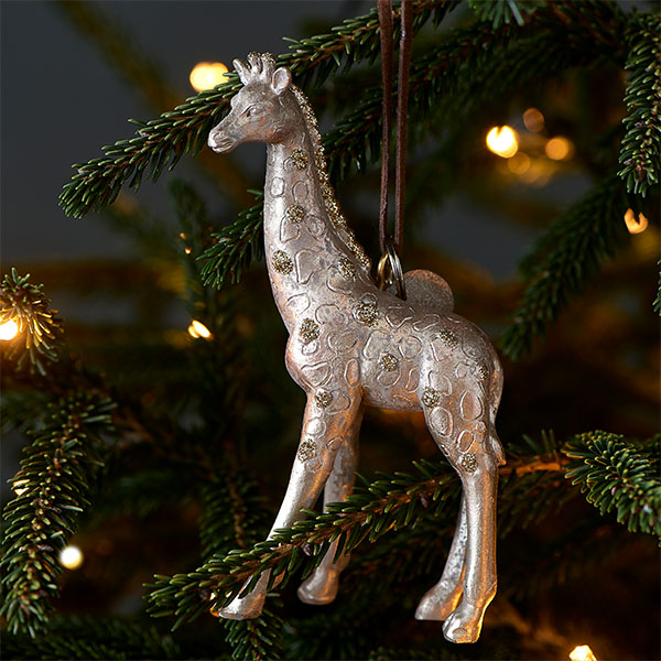 Happy Giraffe Ornament