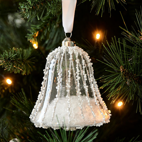 Glitter & Beads Christmas Bell