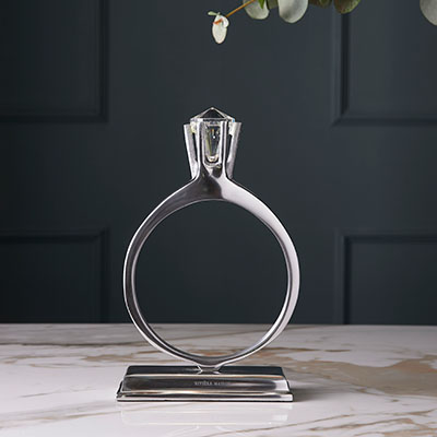 RM Diamond Ring Statue