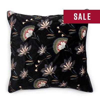 Folk Floral Pillow Cover 50x50