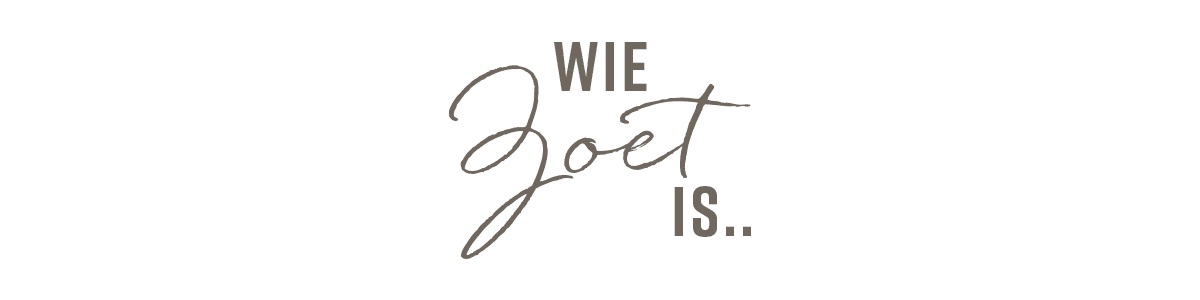 Wie zoet is...