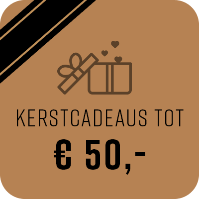 Kerstcadeaus tot € 50,-