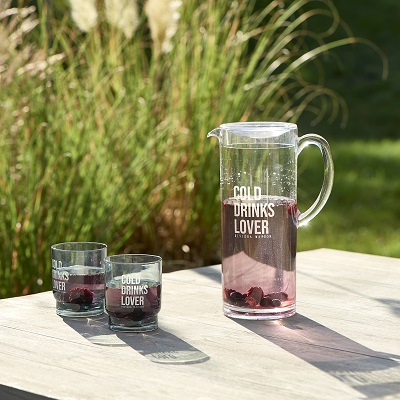 Cold Drinks Lover Jug & Glasses Set