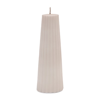 cone-ridged-candle-flax-7x20