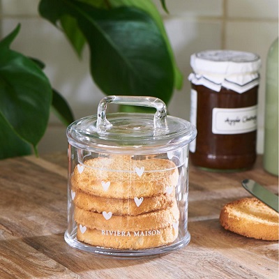 Lovely Heart Storage Jar 